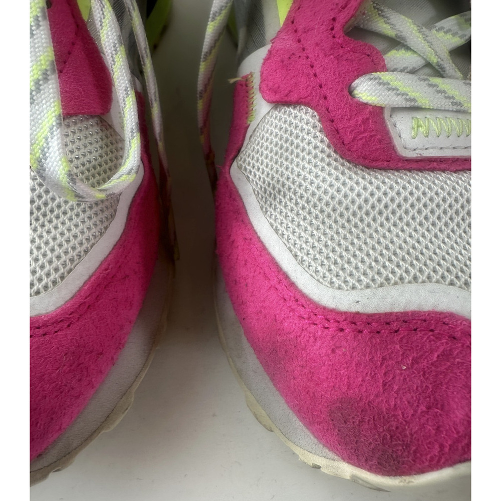 New Balance 574 Running Sneakers Green White Pink Glow Shoes Women's US Size 11 - Picture 6 of 15